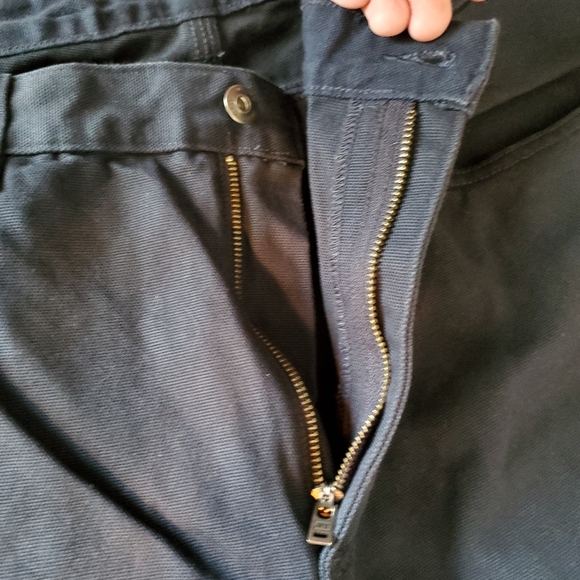 DULUTH TRADING COMPANY Size 38X32 Jeans. Navy. LNPWC. - Picture 5 of 11